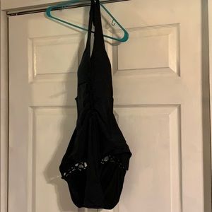 One piece black swimsuit